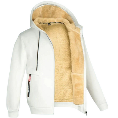 ARIE | MEN'S WINTER COAT WITH HOOD AND FLEECE