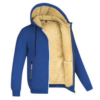 ARIE | MEN'S WINTER COAT WITH HOOD AND FLEECE