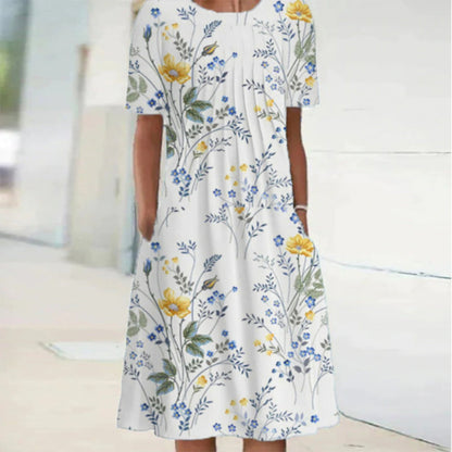 EBERTA - Casual floral dress