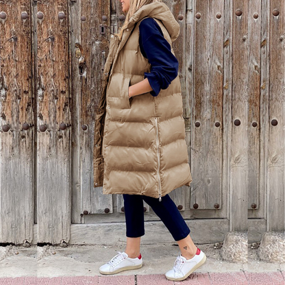 Cécile - Long Winter Coat for Women