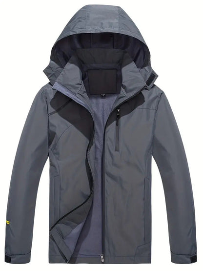 MARCEL - Casual waterproof hooded jacket