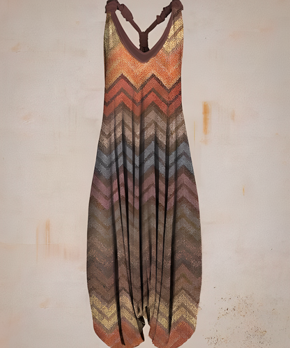 Evie - Casual bohemian style jumpsuit