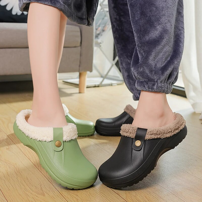 Cozy Clogs with Warm Lining