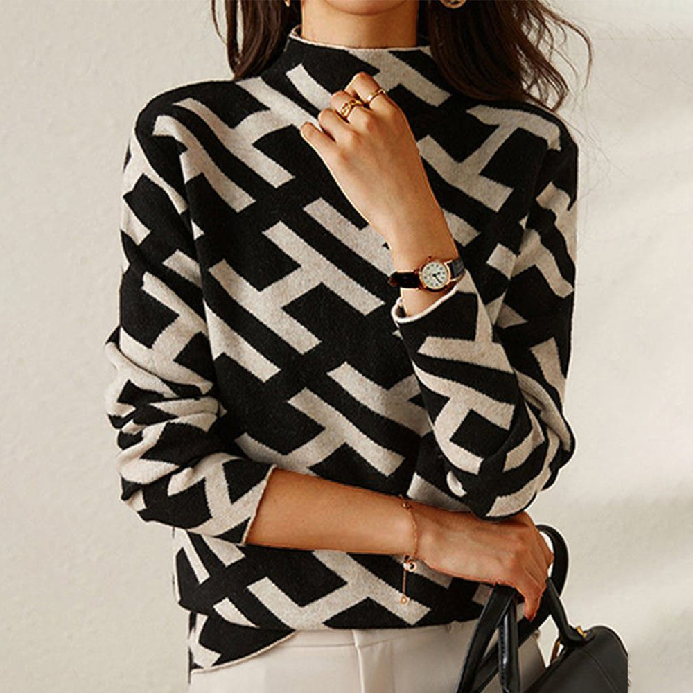 Lissie - Beautiful Geometric Sweater