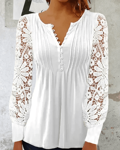 Josephine - Elegante blouse met lange mouwen