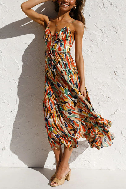 Joliette - Colorful midi dress