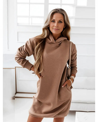 Margot™ - Elegant warm hoodie dress