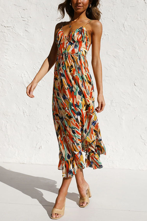 Joliette - Colorful midi dress