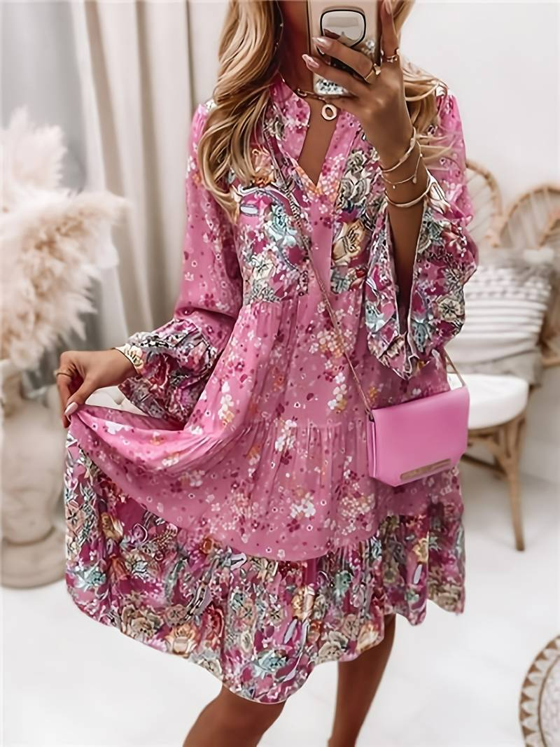 Mira - Floral Print Dress