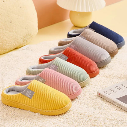 IVANNA - Warm slip-on slippers for women