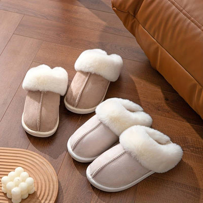 THIJS - Warm slip-on slippers for women