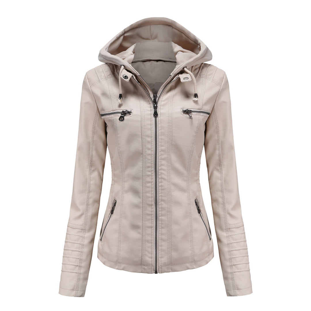 BARBARA - Leather jacket for women 