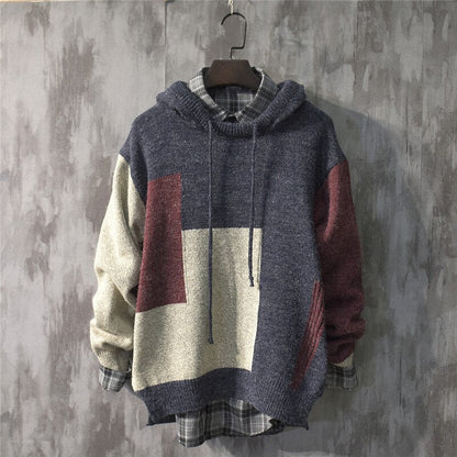 JOAQUIN - Casual gebreide hoodie