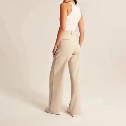 CELINA - High waisted trousers