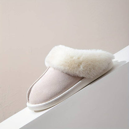 THIJS - Warm slip-on slippers for women