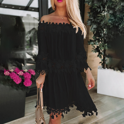 DOROTA - Stylish off shoulder dress