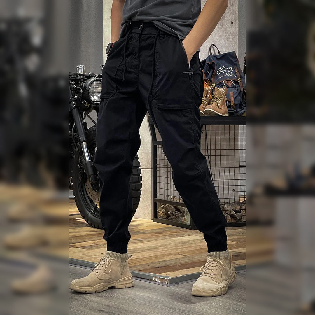 RICHARD - Stretchy cargo pants 