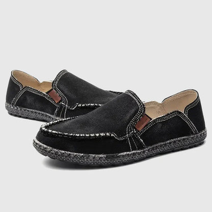 Sven - Canvas Loafers Men's Shoes