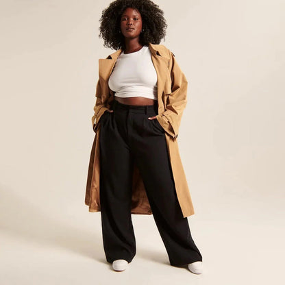 CELINA - High waisted trousers