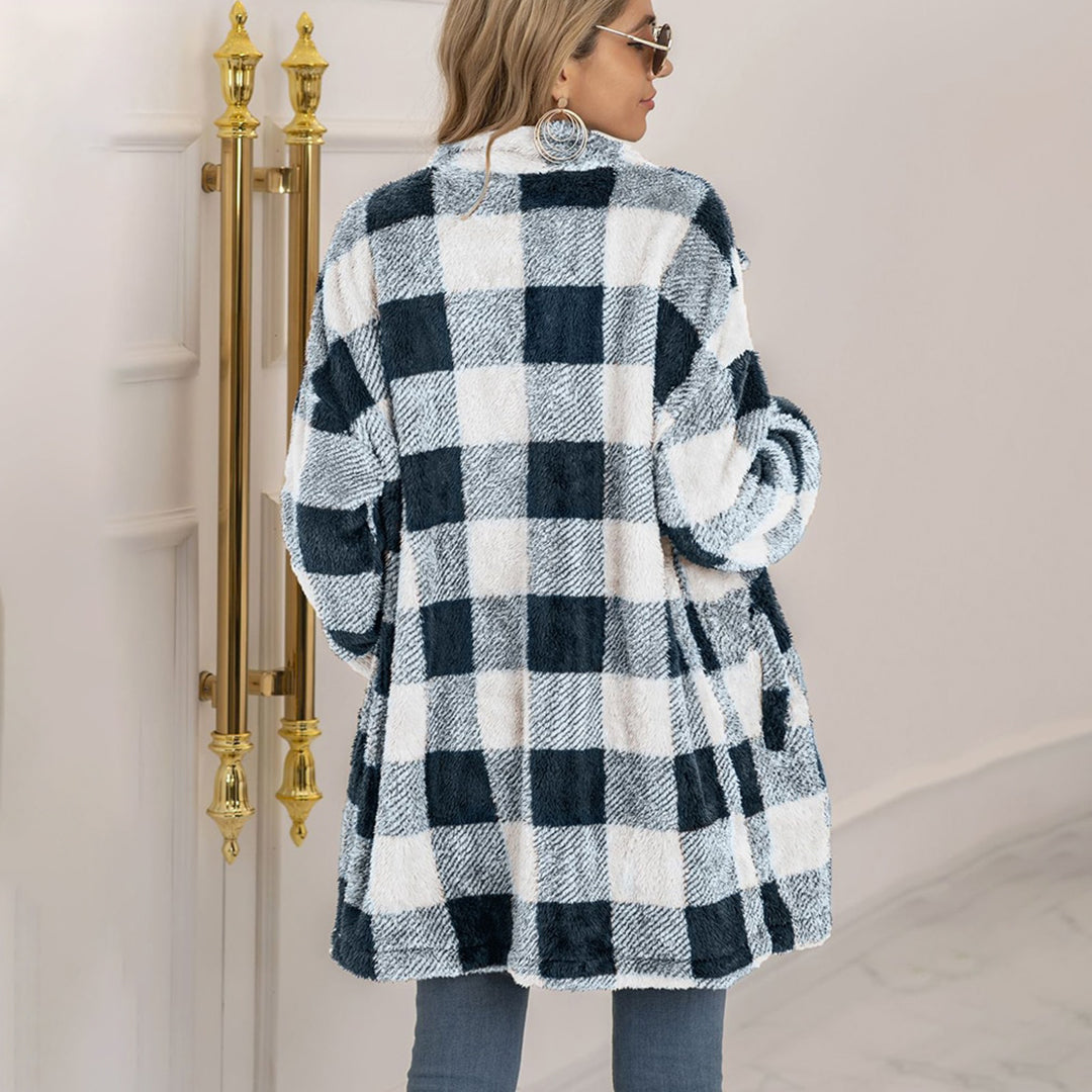 VIALI - Comfortable checked jacket