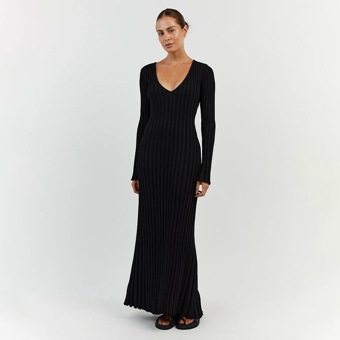 ABIGAIL - Knitted maxi dress