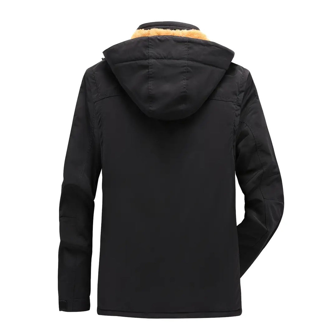 FRANCIS - Men's winter jacket with detachable hood