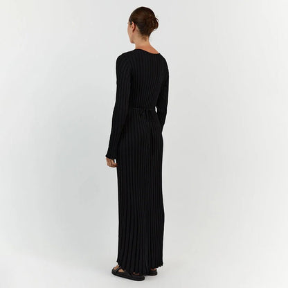 ABIGAIL - Knitted maxi dress