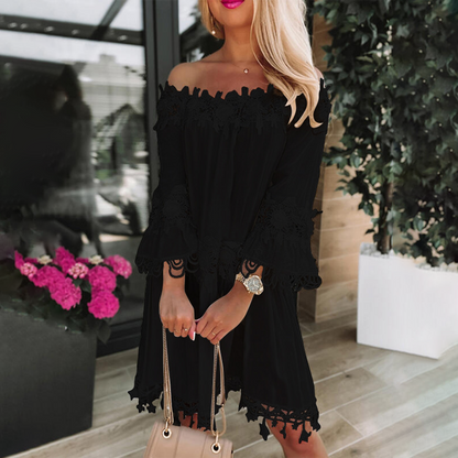 DOROTA - Stylish off shoulder dress