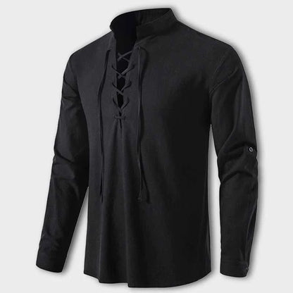 LASZLO - Elegant V-hals shirt