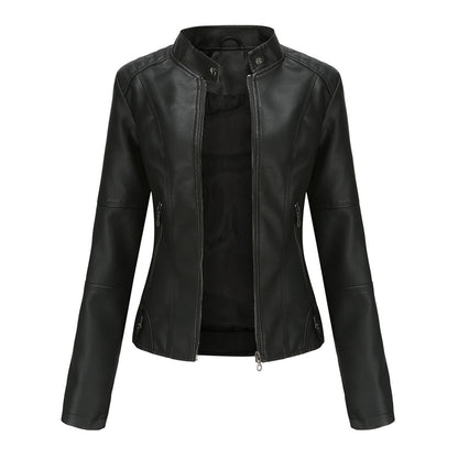 MILENA - Stylish leather jacket