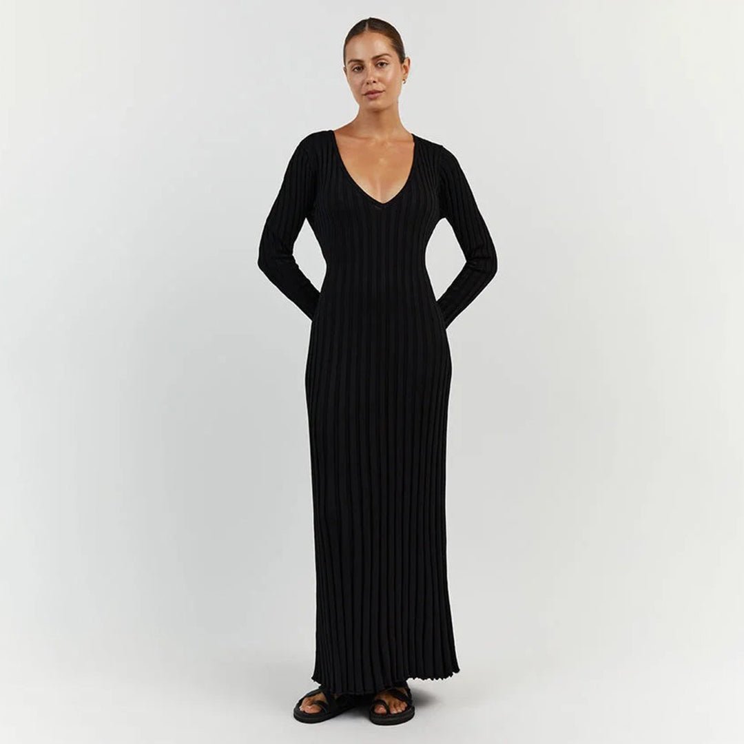 ABIGAIL - Knitted maxi dress