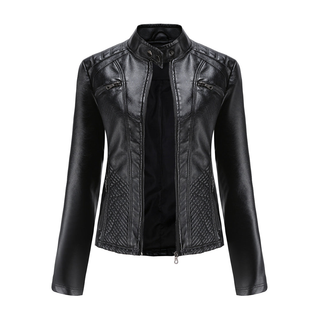 ANDRIJANA - Stylish leather jacket