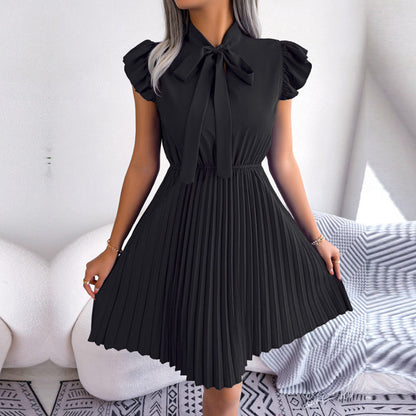 EMER - Fashionable pleated dress