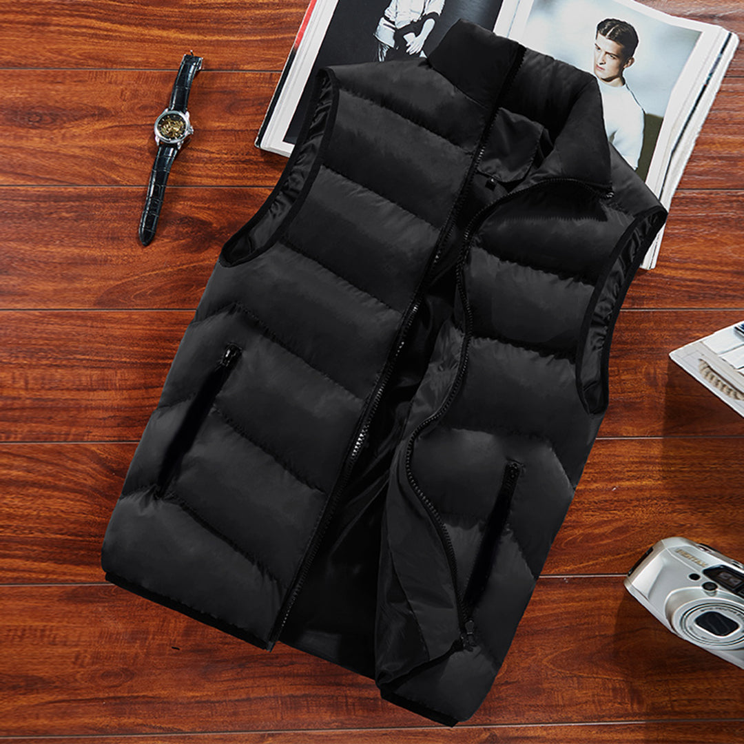 HUGOS - Stylish quilted vest for men