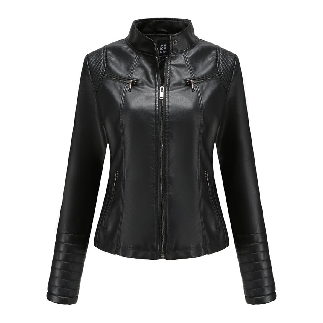 MARIJA - Stylish leather jacket