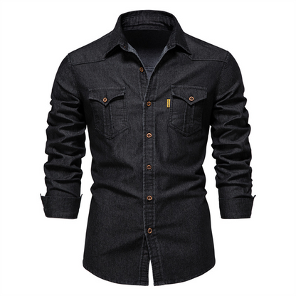 GUILLEM - Casual lange mouwen shirt