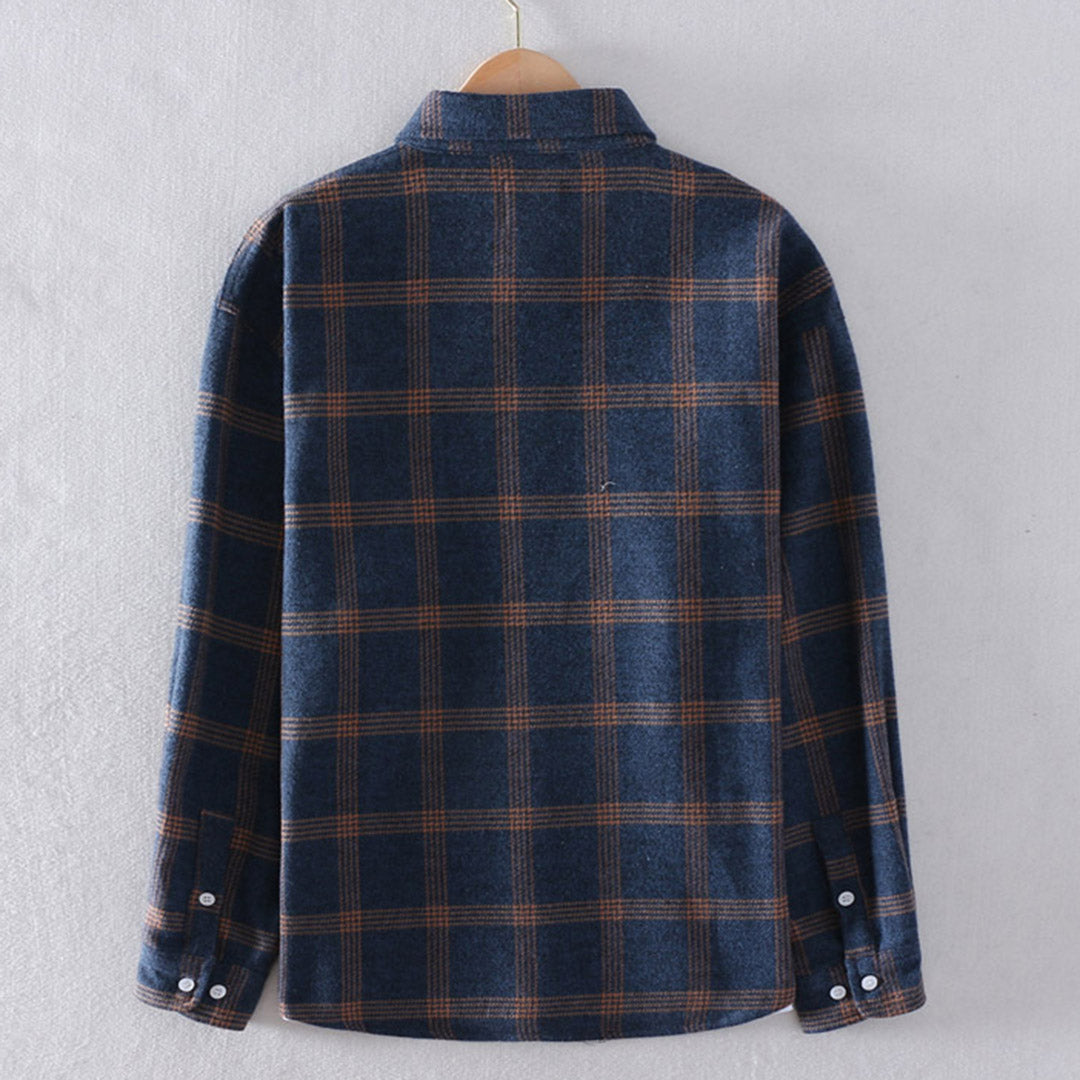 OWEN - Casual checked shirt for men