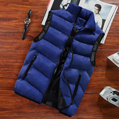 HUGOS - Stylish quilted vest for men