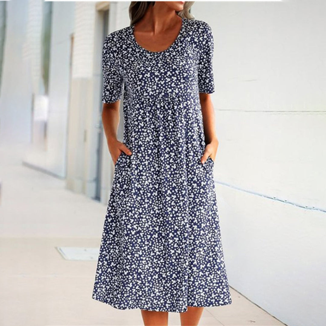 EBERTA - Casual floral dress