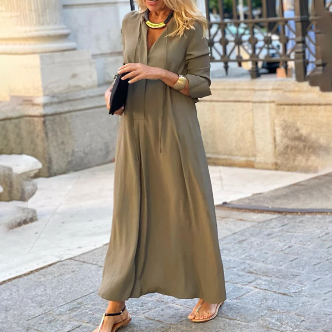 GITTA - Comfortable loose fit maxi dress