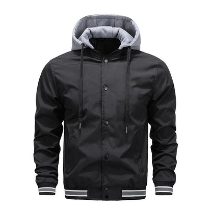 JOHANNES - Trendy hooded jacket for men