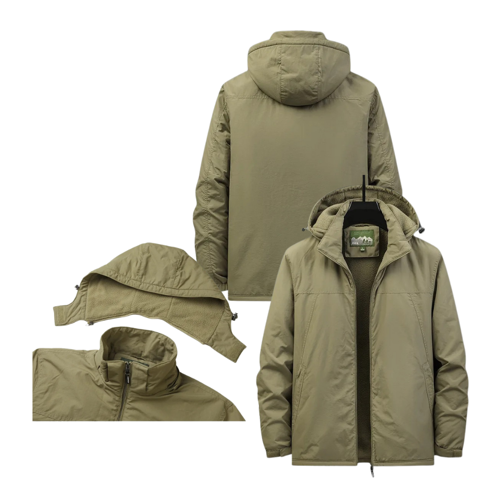 SACHA - Casual men's jacket with hood