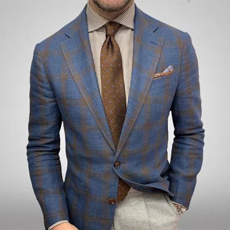 ZOLTAN - Checked blazer for men