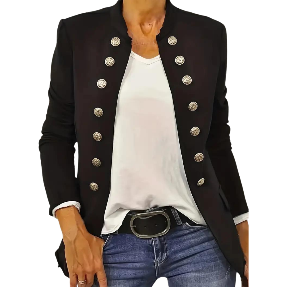 ARJA - Women's Casual Blazer with Front Buttons