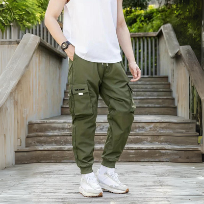 ATHANASIOS - Men's Drawstring Cargo Pants