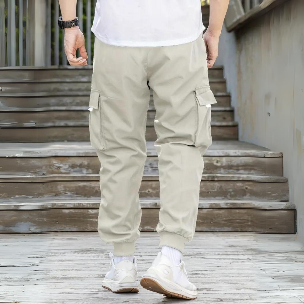 ATHANASIOS - Men's Drawstring Cargo Pants