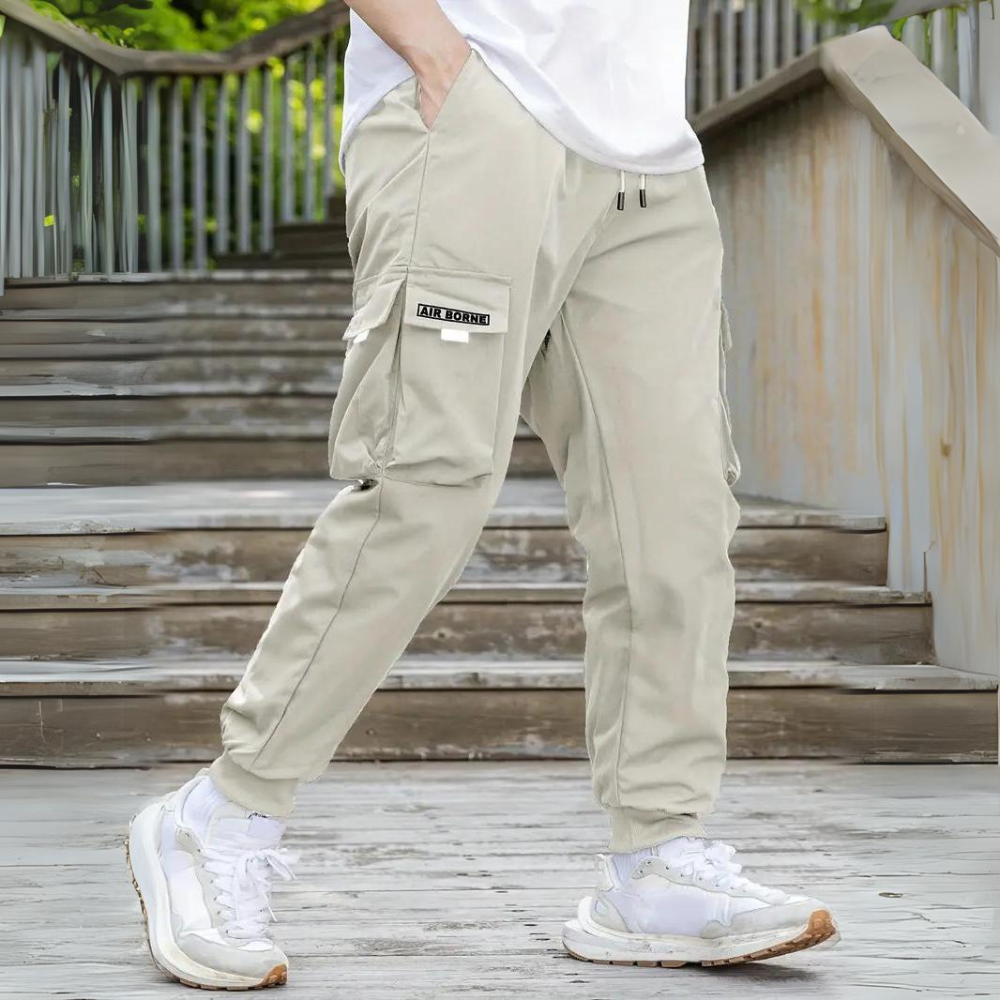 ATHANASIOS - Men's Drawstring Cargo Pants