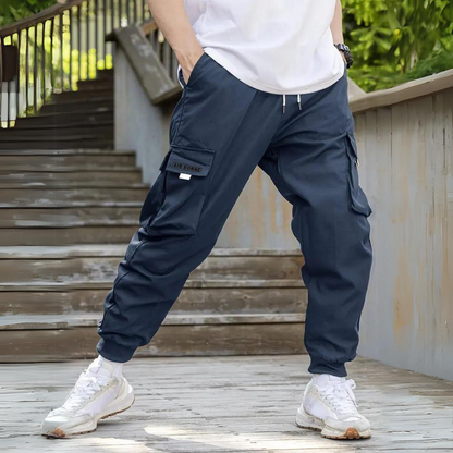 ATHANASIOS - Men's Drawstring Cargo Pants