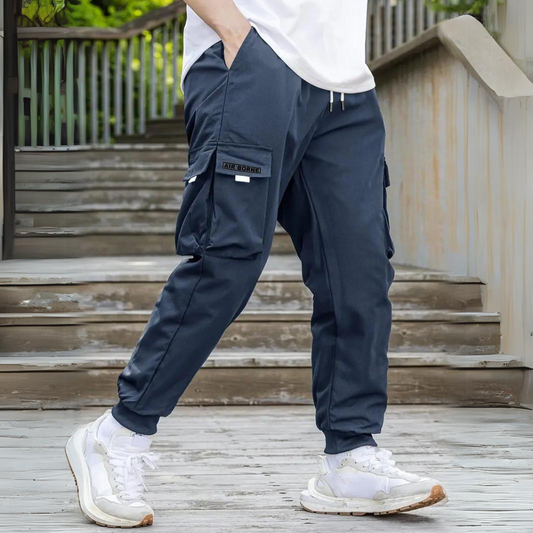 ATHANASIOS - Men's Drawstring Cargo Pants