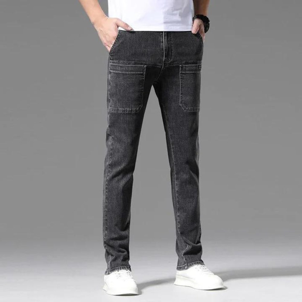 TIBOR - Multi-pocket jeans for men